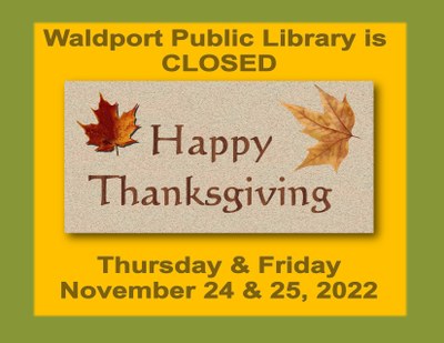 Closed for Thanksgiving