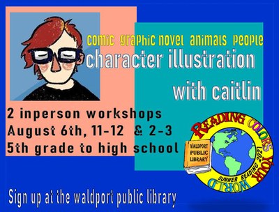 Character Illustration Workshop with Caitlin! Character Illustration Workshop with Caitlin!