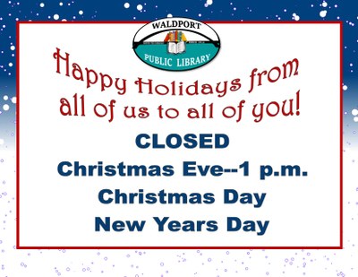 LIBRARY CLOSED LIBRARY CLOSED