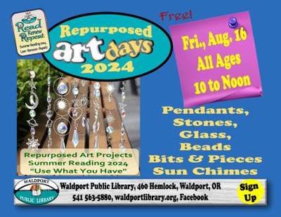 Repurposed Art for All Ages Repurposed Art for All Ages