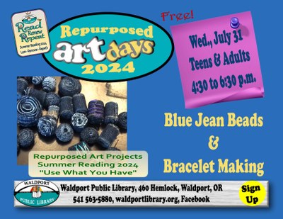 Repurposed Art for Aults & Teens Repurposed Art for Aults & Teens