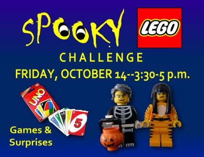Spooky LEGO Challenge & Games!