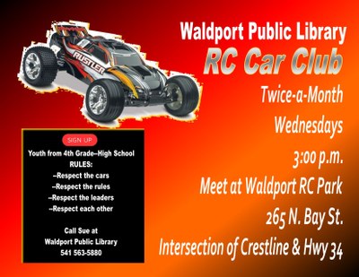 Waldport Library RC Car Club! Waldport Library RC Car Club!