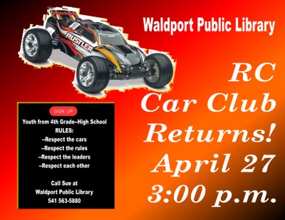 Waldport RC Car Club is Back!