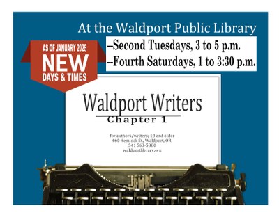 Waldport Writers' Chapter 1 Waldport Writers' Chapter 1