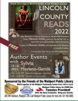 3rd Annual Lincoln County Reads 2022 Event! (October 16) @ Waldport Community Center