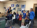 Local Cub Scouts engage in nature & food  education....