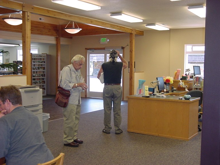 Library's New Foyer & Circulation Area