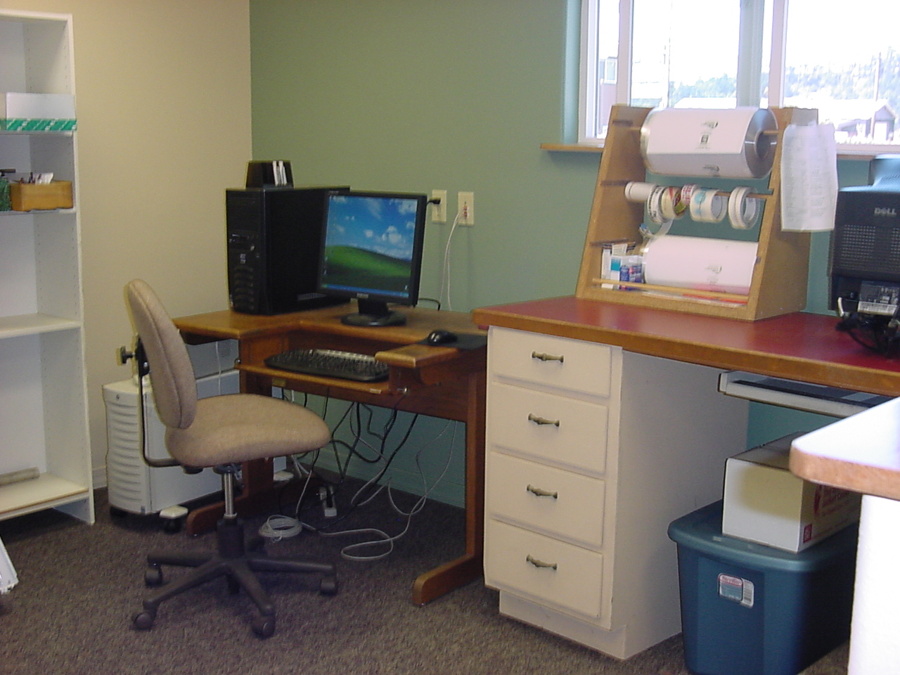 Library Staffs Work Area