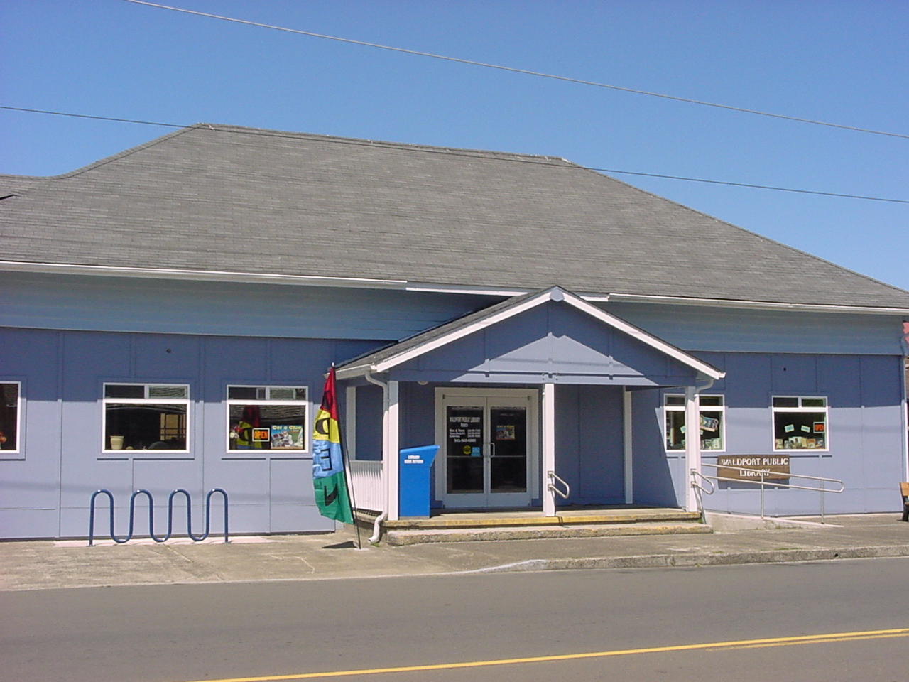 New Library Entrance