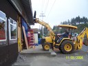 Richard tearing down old structure