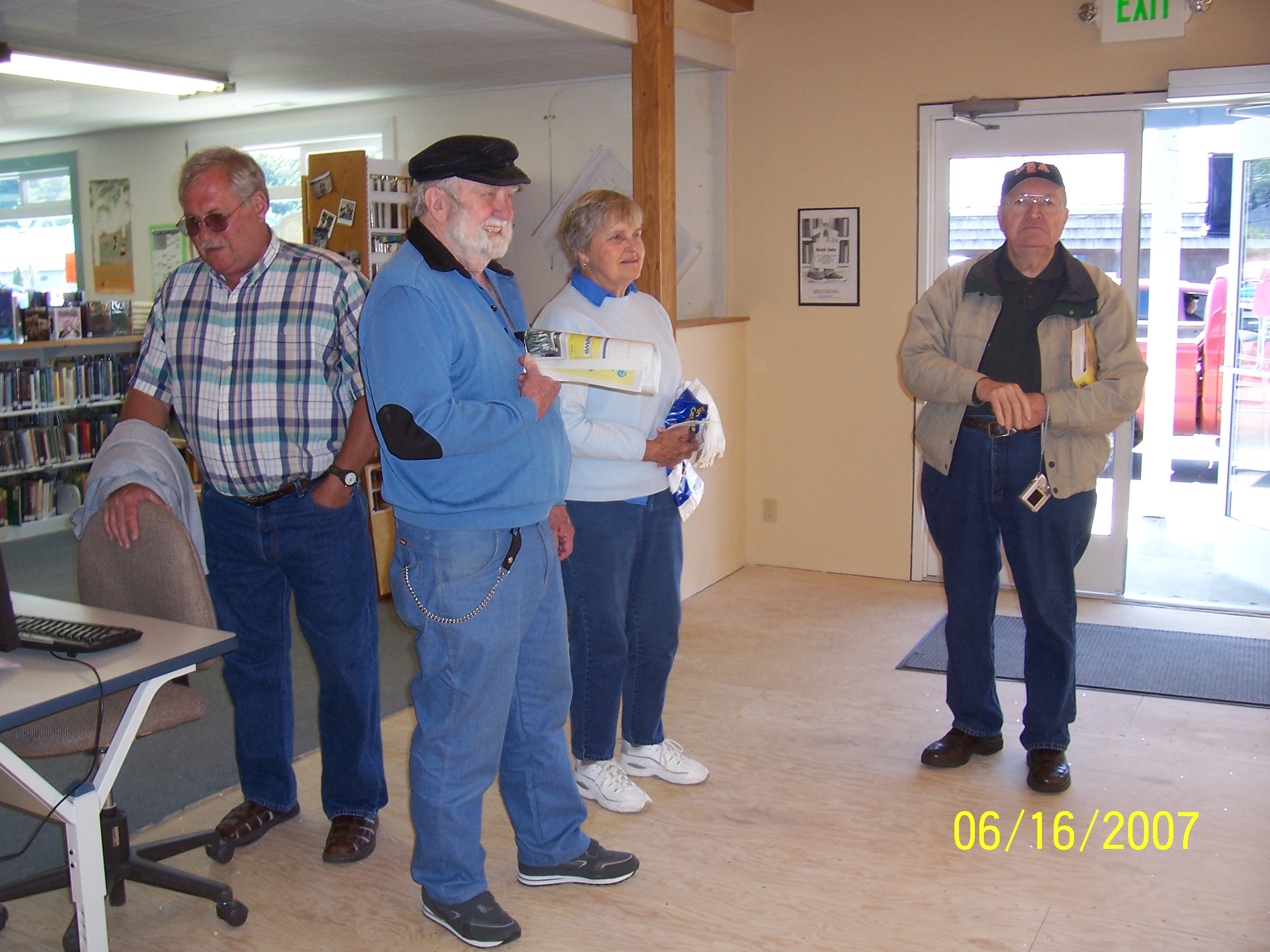 Volunteers enjoying the Open House!