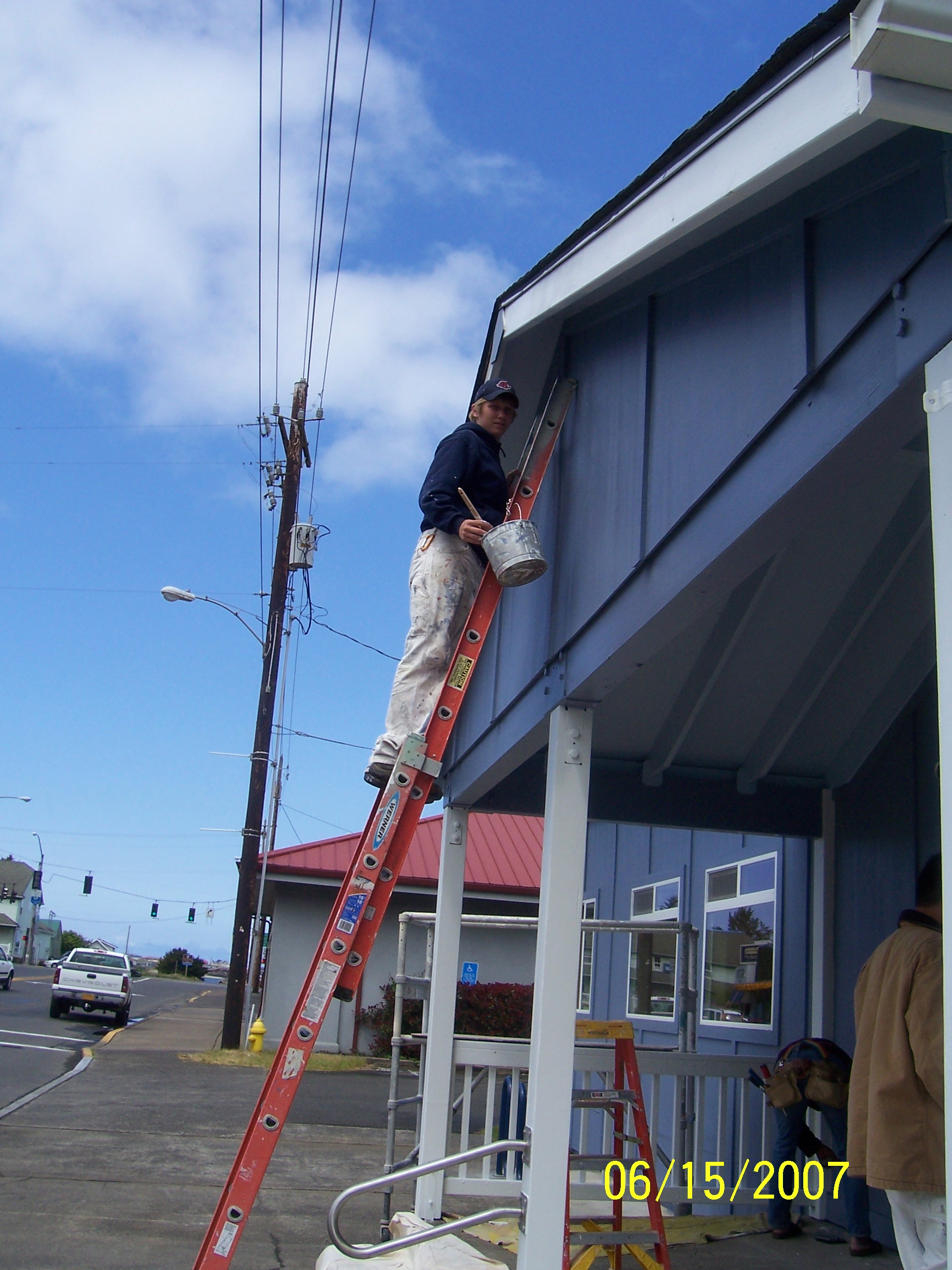 Job Corps. student getting it done!