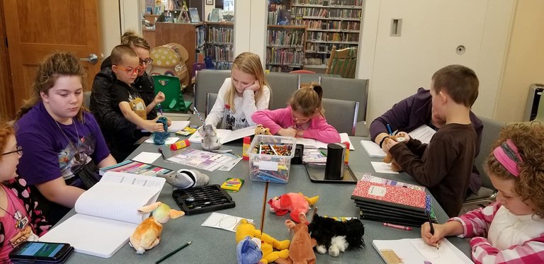 Fun With Library Friends & Storybook Journals!