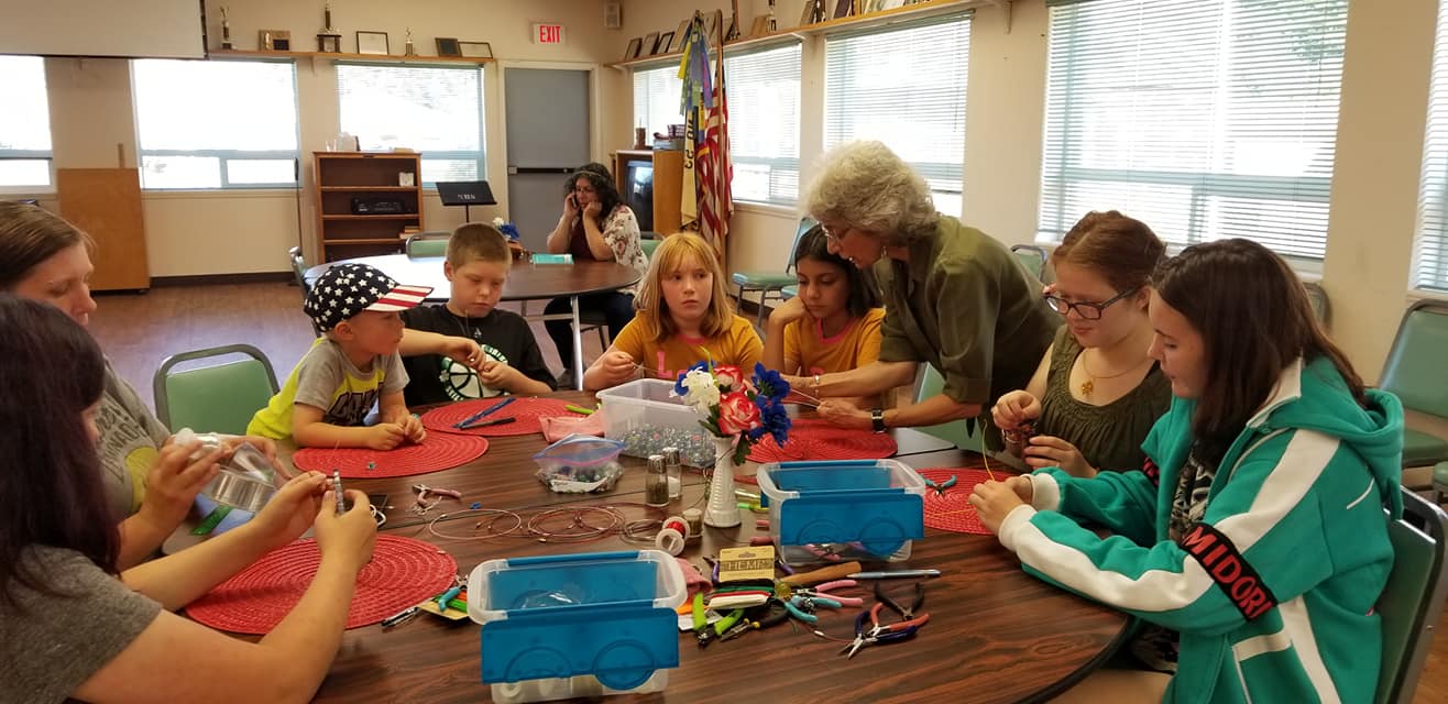 Teaches STEM through science of jewelry creation..